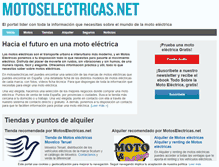Tablet Screenshot of motoselectricas.net